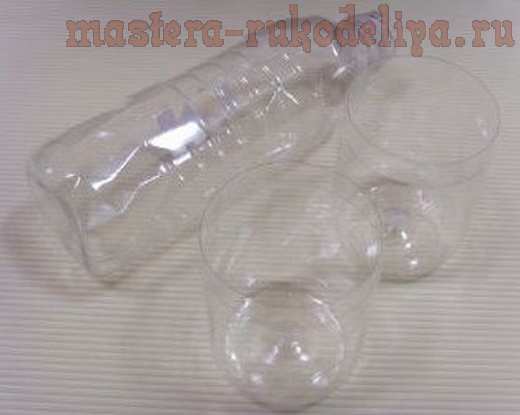 Мастер-класс по поделкам из пластиковых бутылок: Баночки для мелочей