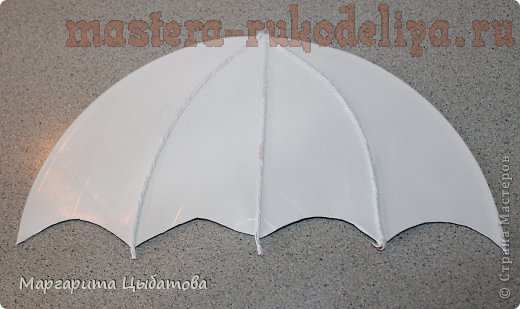 Мастер-класс по декупажу на пластике: Винтажный зонтик с часиками
