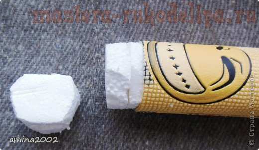 Мастер-класс по свит-дизайну: Карандаш-конфетница из рулончиков от туалетной бумаги