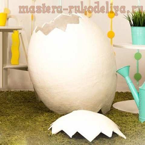 Как сделать большое яйцо киндер сюрприз для детей своими руками DIY