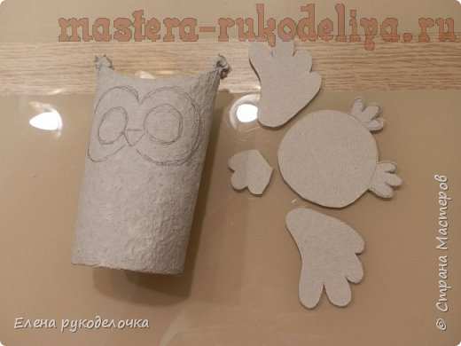 Мастер-класс по папье-маше: Ёжик и сова из рулончиков от туалетной бумаги