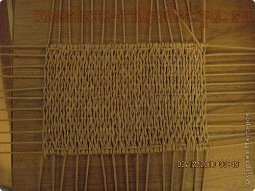 Мастер-класс по плетению из газет: Плетение квадратной (прямоугольной ) коробки