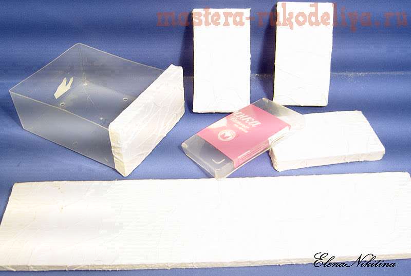 Мастер-класс: Шкатулка-комод из картона