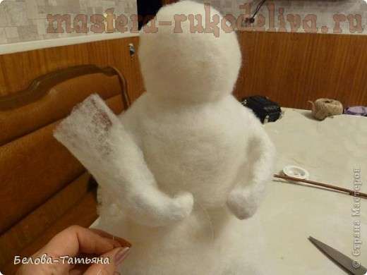 Снеговик на санках поделка своими руками - 87 фото