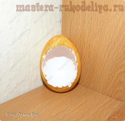 Мастер-класс: Декоративное пасхальное яйцо с 