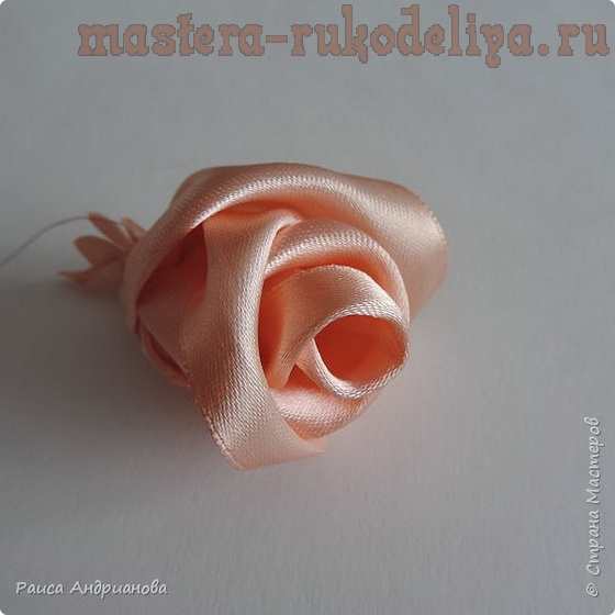 Мастер-класс по вышивке лентами Плиссированной розы или розы «Гармоника»