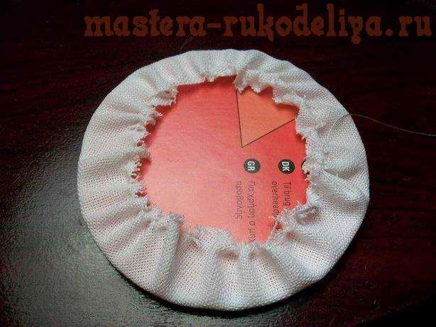 Мастер-класс: Оформление вышивки круглым пинкипом