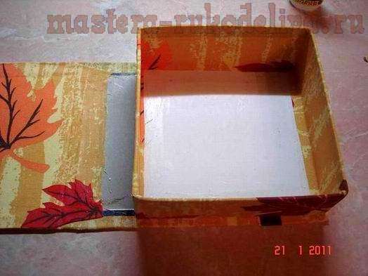 Мастер-класс: Оформление коробочки вышивкой